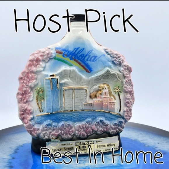 Jim Beam Other - Vintage 1978 Jim Beam Aloha Decanter Bottle